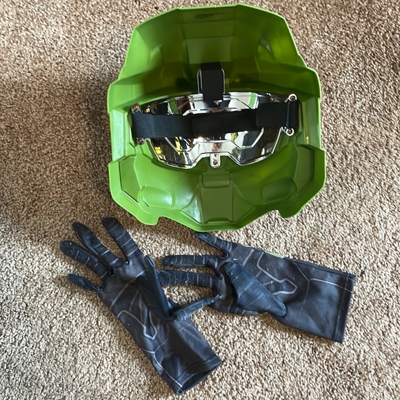 HALO INFINITE Master Chief deluxe kids costume size large 10/12 - Picture 13 of 13